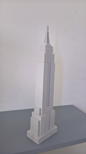 Empire State Building (400 mm) 3D Print 21660 Empire State Building (400 mm) 3D Print 21660
