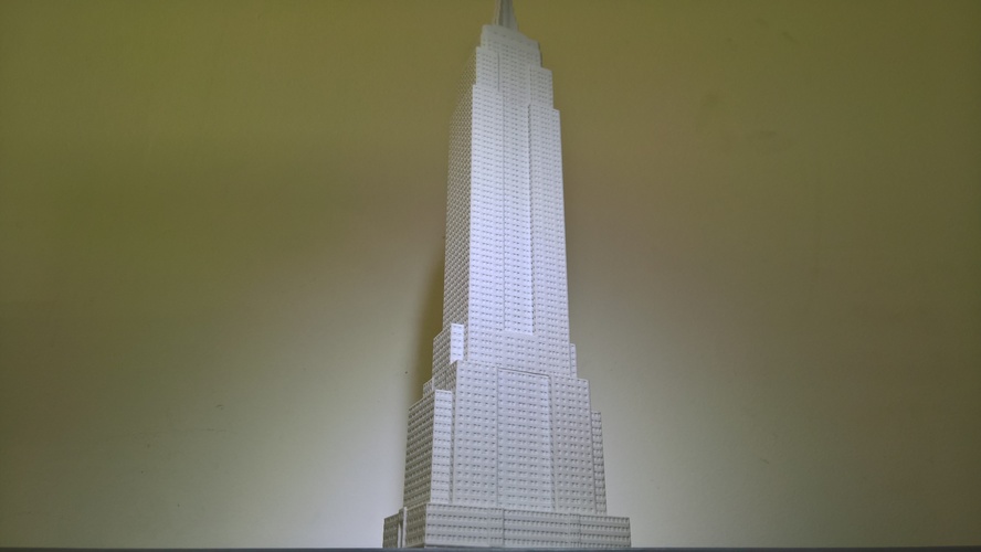 Empire State Building (400 mm) 3D Print 21661 Empire State Building (400 mm) 3D Print 21661