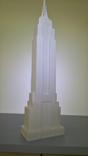Empire State Building (400 mm) 3D Print 21663 Empire State Building (400 mm) 3D Print 21663