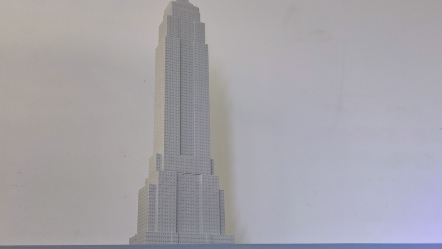 Empire State Building (400 mm) 3D Print 21664 Empire State Building (400 mm) 3D Print 21664