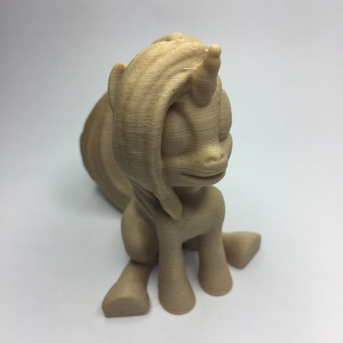 MLP Based Unicorn (Easy Print No Supports ) 3D Print 21706 MLP Based Unicorn (Easy Print No Supports ) 3D Print 21706