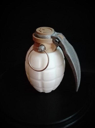 Grenade spice jar 3D Print 21731 Grenade spice jar 3D Print 21731