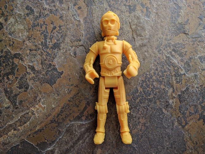 C3PO 3D Print 21733 C3PO 3D Print 21733