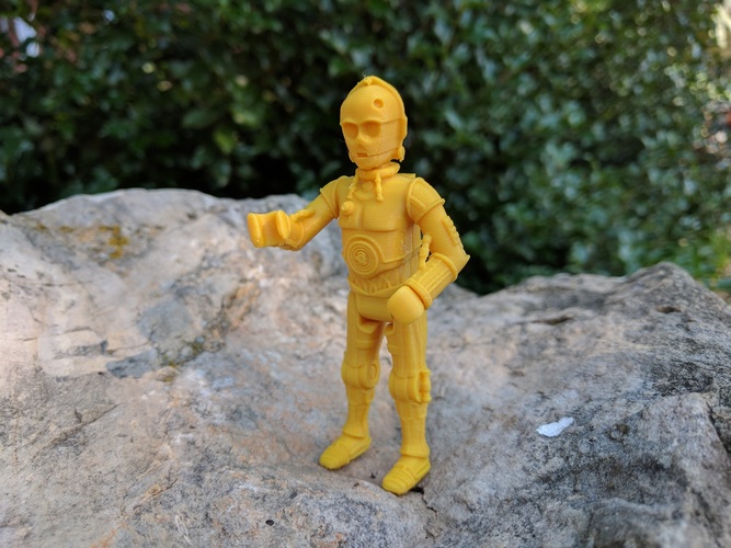 C3PO 3D Print 21735 C3PO 3D Print 21735