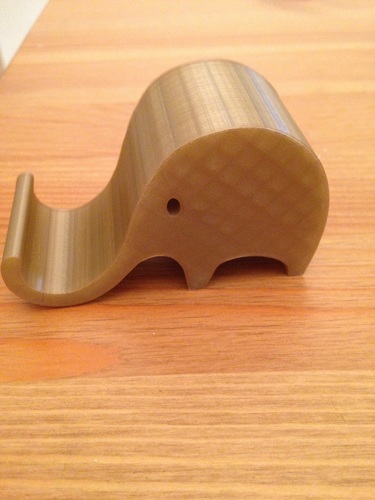 Phone holder elephant 3D Print 21788 Phone holder elephant 3D Print 21788