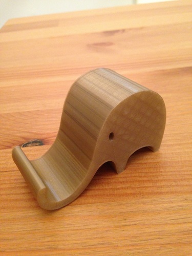 Phone holder elephant 3D Print 21791 Phone holder elephant 3D Print 21791