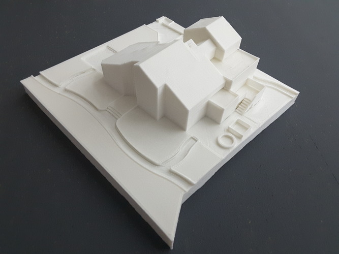 BKN Family house 3D Print 21795 BKN Family house 3D Print 21795