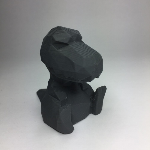 Low Poly T-rex 3D Print 21811 Low Poly T-rex 3D Print 21811