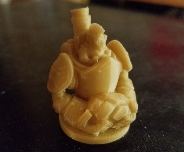 Dwarfclan Stonethrower (18mm scale) 3D Print 21833 Dwarfclan Stonethrower (18mm scale) 3D Print 21833