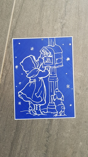 Mail to Santa 3D Print 22073 Mail to Santa 3D Print 22073