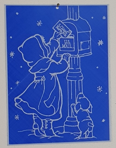 Mail to Santa 3D Print 22075 Mail to Santa 3D Print 22075