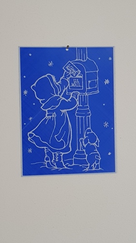 Mail to Santa 3D Print 22076 Mail to Santa 3D Print 22076