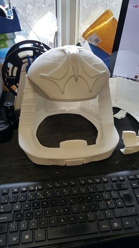 Battlestar Galactica Colonial Viper Pilot Helmet 3D Print 22078 Battlestar Galactica Colonial Viper Pilot Helmet 3D Print 22078