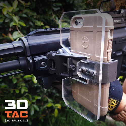 3DTAC / SMARTPHONE RAIL MOUNT 3D Print 22095 3DTAC / SMARTPHONE RAIL MOUNT 3D Print 22095