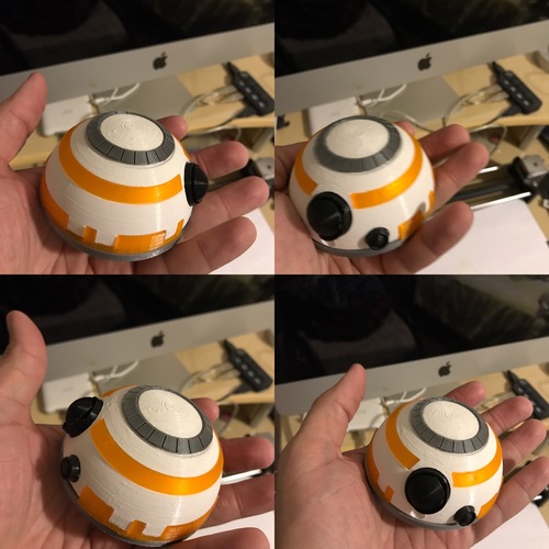 BB8 DROID - STAR WARS: THE FORCE AWAKENS 3D Print 22157 BB8 DROID - STAR WARS: THE FORCE AWAKENS 3D Print 22157