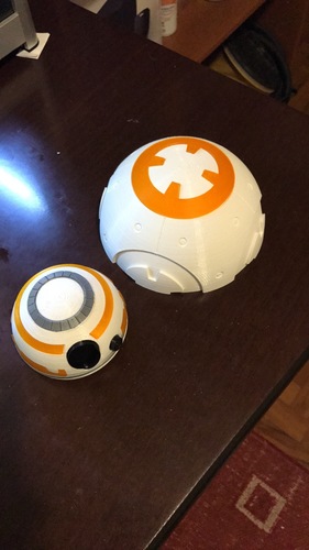 BB8 DROID - STAR WARS: THE FORCE AWAKENS 3D Print 22158 BB8 DROID - STAR WARS: THE FORCE AWAKENS 3D Print 22158