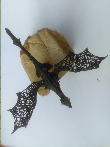 Dragon in stile Voronoi 3D Print 22195 Dragon in stile Voronoi 3D Print 22195