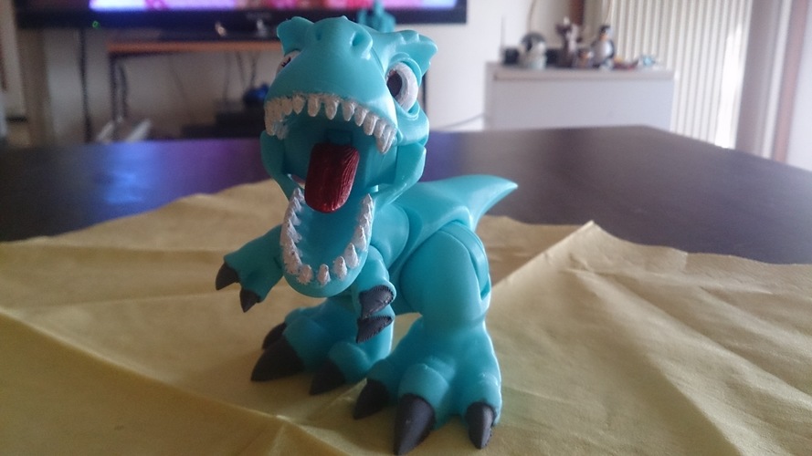 (Arms ONLY) Boon the Tiny T. Rex: Allosaurus UpKit - 3DKitbash.c 3D Print 22236 (Arms ONLY) Boon the Tiny T. Rex: Allosaurus UpKit - 3DKitbash.c 3D Print 22236