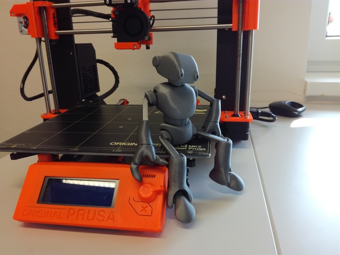 Ankly Robot - 3d Printed Assembled 3D Print 22295 Ankly Robot - 3d Printed Assembled 3D Print 22295