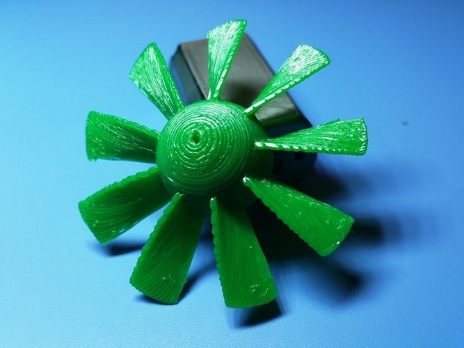 EDF duct fan for 20mm diameter DC motor 3D Print 22387 EDF duct fan for 20mm diameter DC motor 3D Print 22387