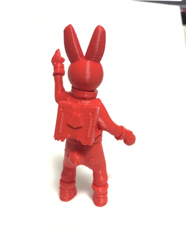 space rabbit 3D Print 22418 space rabbit 3D Print 22418