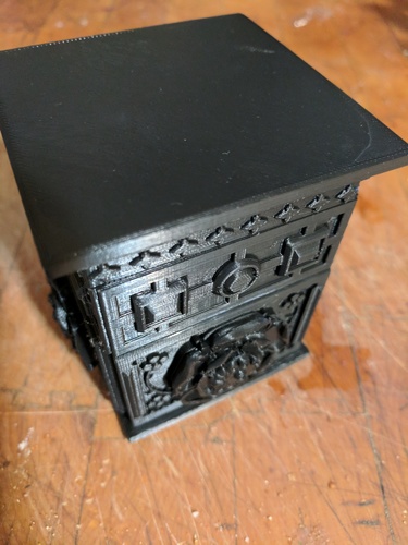 The Tudor Rose Box (with secret lock) 3D Print 22633 The Tudor Rose Box (with secret lock) 3D Print 22633