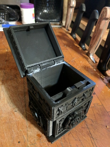 The Tudor Rose Box (with secret lock) 3D Print 22634 The Tudor Rose Box (with secret lock) 3D Print 22634