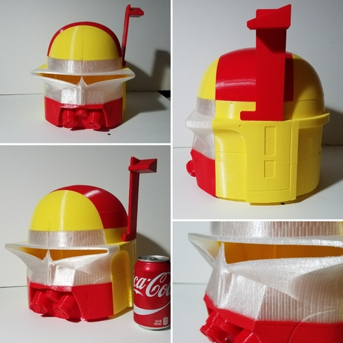 Boba Fett Concept Helmet (Star Wars) 3D Print 22638 Boba Fett Concept Helmet (Star Wars) 3D Print 22638