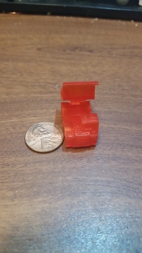 Surprise Egg #1 - Tiny Haul Truck 3D Print 22654 Surprise Egg #1 - Tiny Haul Truck 3D Print 22654