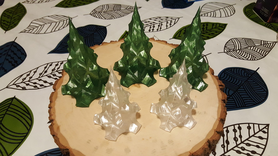 Christmas Tree 3D Print 22677 Christmas Tree 3D Print 22677