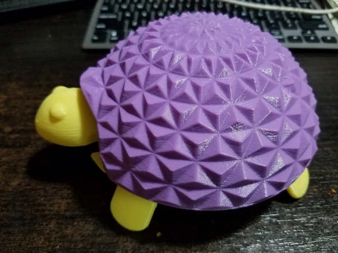 Squishy Turtle 3D Print 22721 Squishy Turtle 3D Print 22721