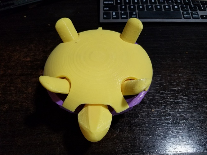 Squishy Turtle 3D Print 22722 Squishy Turtle 3D Print 22722