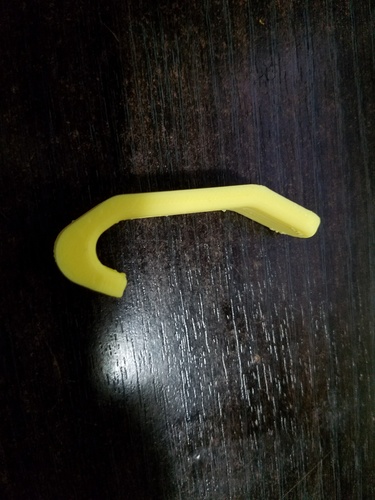 Coat Hook 3D Print 22734 Coat Hook 3D Print 22734