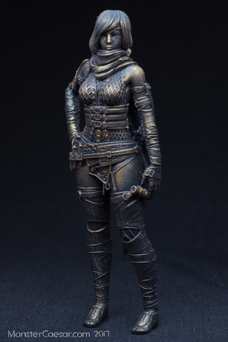 Female Ninja warrior 3D Print 22817 Female Ninja warrior 3D Print 22817