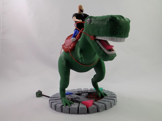 KING - My Awesome T-Rex Companion 3D Print 22884 KING - My Awesome T-Rex Companion 3D Print 22884