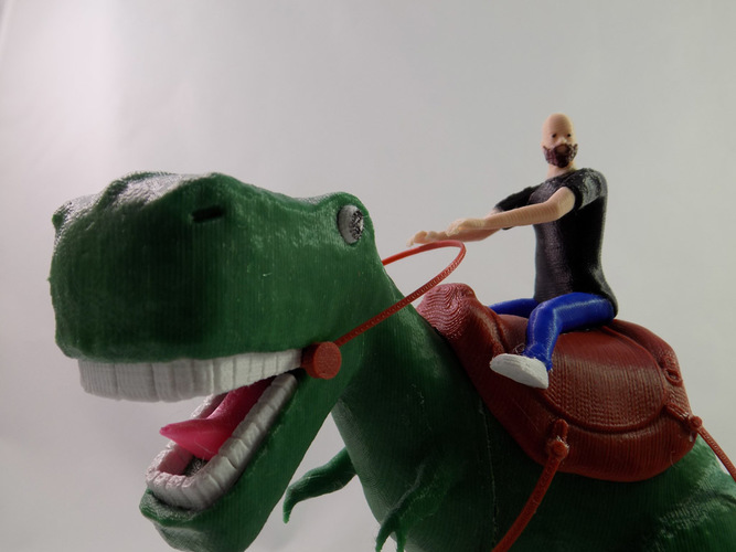 KING - My Awesome T-Rex Companion 3D Print 22887 KING - My Awesome T-Rex Companion 3D Print 22887