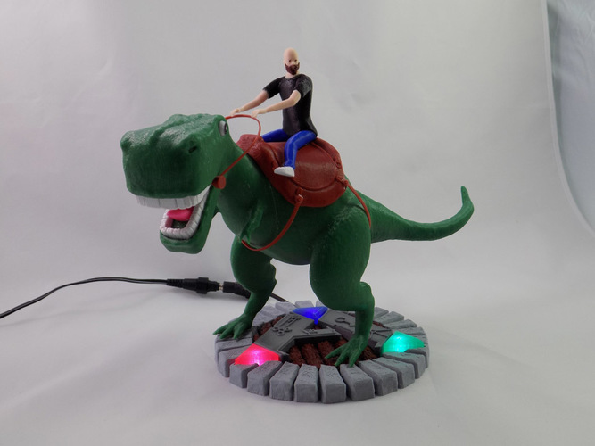 KING - My Awesome T-Rex Companion 3D Print 22892 KING - My Awesome T-Rex Companion 3D Print 22892