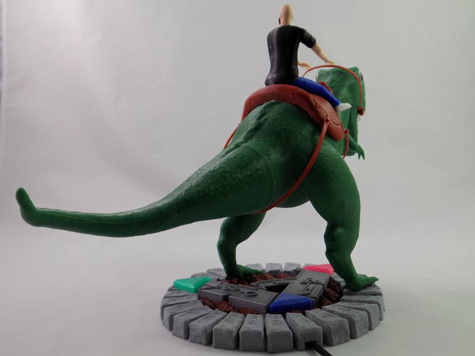 KING - My Awesome T-Rex Companion 3D Print 22898 KING - My Awesome T-Rex Companion 3D Print 22898