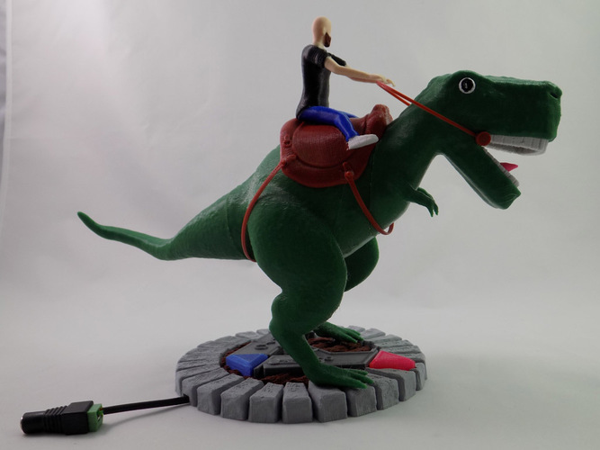 KING - My Awesome T-Rex Companion 3D Print 22899 KING - My Awesome T-Rex Companion 3D Print 22899