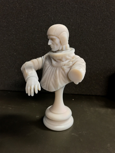 Astronaut Bust 3D Print 23002 Astronaut Bust 3D Print 23002