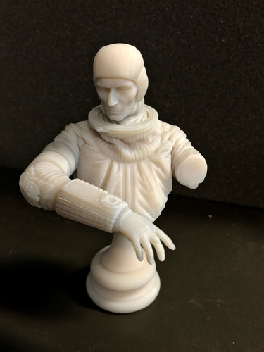 Astronaut Bust 3D Print 23004 Astronaut Bust 3D Print 23004