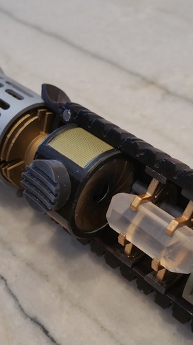 Custom Cutaway Saber Hilt 3D Print 23102 Custom Cutaway Saber Hilt 3D Print 23102