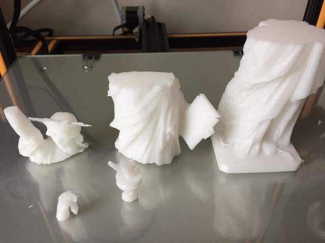 Statue of Liberty - Repaired 3D Print 23155 Statue of Liberty - Repaired 3D Print 23155