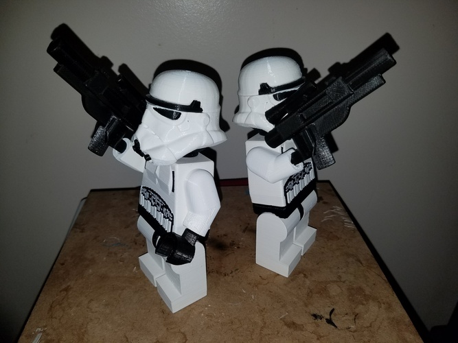 Lego Storm Trooper Blaster 3D Print 23225 Lego Storm Trooper Blaster 3D Print 23225