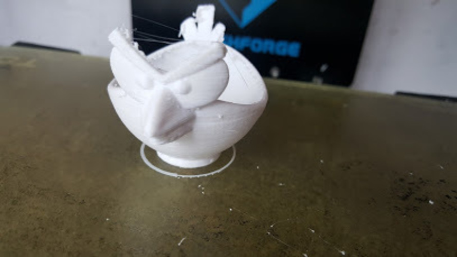Angry Bird Egg Cup 3D Print 23227 Angry Bird Egg Cup 3D Print 23227