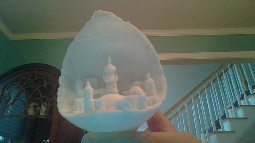 Moon city 3D Print 23316 Moon city 3D Print 23316