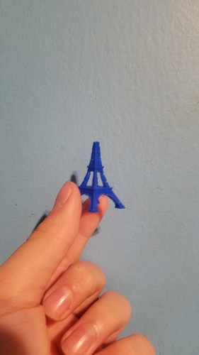 The Eiffel Tower Miniature 3D Print 23379 The Eiffel Tower Miniature 3D Print 23379