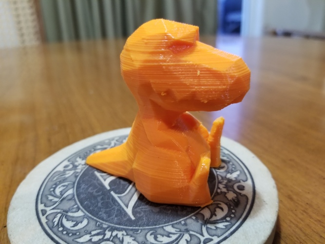 Low Poly T-rex 3D Print 23400 Low Poly T-rex 3D Print 23400