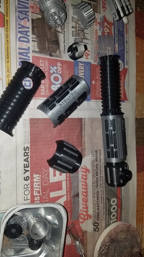 Custom Cutaway Saber Hilt 3D Print 23459 Custom Cutaway Saber Hilt 3D Print 23459