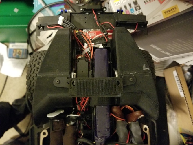 SCX-10 II Fenders 3D Print 23530 SCX-10 II Fenders 3D Print 23530